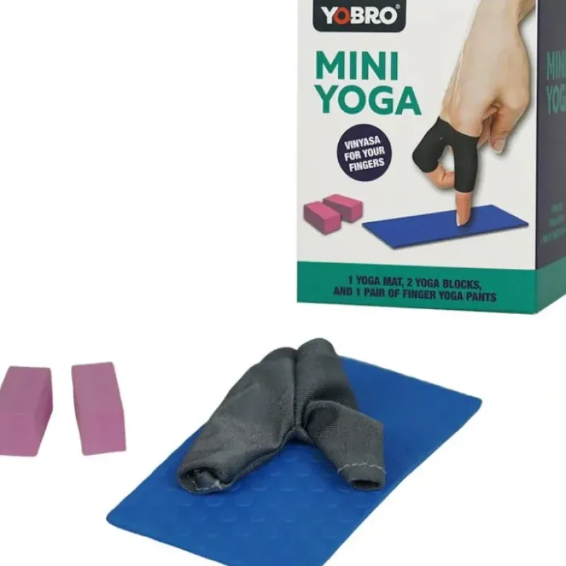 Egpull<The Mini Office Desktop Yoga Set - Cute! Tiny! Portable! - Funny Gag Joke Gift - Miniature Marvels: Airplane Models & Painted Dice