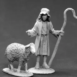 Miniature<The Nativity: Shepherd RPR 01433 - Miniature Marvels: Airplane Models & Painted Dice