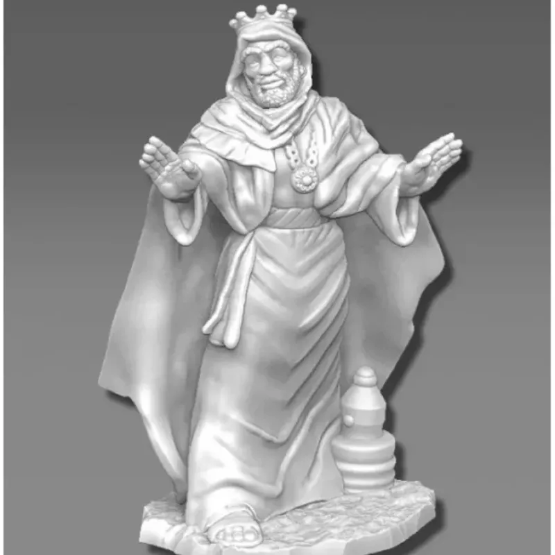 Miniature<The Nativity: Wise Man #3 RPR 01451 - Miniature Marvels: Airplane Models & Painted Dice