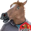 Egpull<THE ORIGINAL HORSE MASK - Quality Latex Party Halloween Costume - Archie McPhee - Miniature Marvels: Airplane Models & Painted Dice