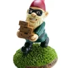 Egpull<THE PORCH PIRATE Garden Gnome Statue Yard Lawn Amazon & eBay Package Box Stealer - Miniature Marvels: Airplane Models & Painted Dice