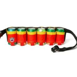 Egpull<THE SHOTGUN SHELL BEER BELT 6 Pack Beer Holster Bottles or Cans - BigMouth Inc - Miniature Marvels: Airplane Models & Painted Dice