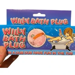Egpull<THE WILLY BATHTUB PLUG - Rub A Dub, Have fun in the Tub - Adult Gag Joke Gift - Miniature Marvels: Airplane Models & Painted Dice