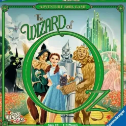 Board Game<The Wizard of Oz: Adventure Book Game RVN 60001948 - Miniature Marvels: Airplane Models & Painted Dice