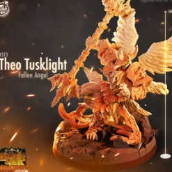 Miniature<Theo Tusklight - Miniature Marvels: Airplane Models & Painted Dice