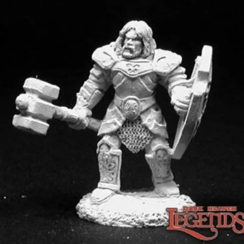 Miniature<Thomas Hammerfist: Dark Heaven Legends RPR 02816 - Miniature Marvels: Airplane Models & Painted Dice