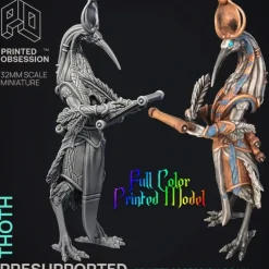 Miniature<Thoth - Miniature Marvels: Airplane Models & Painted Dice