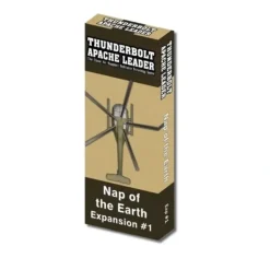 Board Game<Thunderbolt Apache Leader: Expansion 1 - Nap of the Earth DV1 017B - Miniature Marvels: Airplane Models & Painted Dice