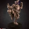 Miniature<Tiefling Monk - Miniature Marvels: Airplane Models & Painted Dice
