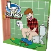 Egpull<Toilet Potty Golf Game - Bathroom Putting Green - Funny Gag Joke Gift Toy Gift - Miniature Marvels: Airplane Models & Painted Dice