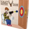 Egpull<Toilet Potty Hunting Game - Target Shooting Dartboard - Funny Gag Joke Gift Toy - Miniature Marvels: Airplane Models & Painted Dice