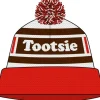 Egpull<TOOTSIE Roll Candy Pom Pom Beanie Hat - Retro Trendy Skater Winter Soft Cap - Miniature Marvels: Airplane Models & Painted Dice