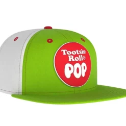 Egpull<Tootsie Roll Pop Snapback Hat - Retro Trucker Candy Embroidered Skater Ball Cap - Miniature Marvels: Airplane Models & Painted Dice