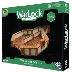 Miniature<Town & Village III - Angles: WarLock Tiles - WizKids 4D Settings WZK 16513 - Miniature Marvels: Airplane Models & Painted Dice