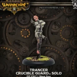 Miniature<Trancer: Crucible Guard - Warjack PIP 37017 - Miniature Marvels: Airplane Models & Painted Dice