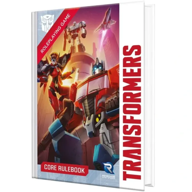 Role-playing Game<Transformers RPG: Core Rulebook RGS 08433 - Miniature Marvels: Airplane Models & Painted Dice