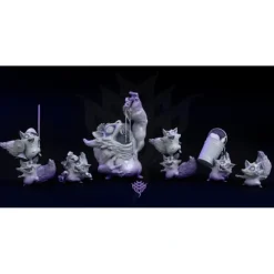 Miniature<Trash Panda Celebration - Miniature Marvels: Airplane Models & Painted Dice