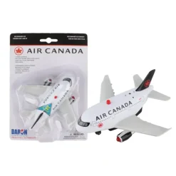 Airplane Model<TT719-1 AIR CANADA PULLBACK W/LIGHT & SOUND - Miniature Marvels: Airplane Models & Painted Dice