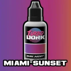 Paint<Turboshift: Miami Sunset LTG TDK4888 - Miniature Marvels: Airplane Models & Painted Dice