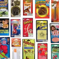 Egpull<ULTIMATE 15 Gags Jokes Pranks Magic Set - Stink Bombs, Fart, Snots, Itch, etc. - Miniature Marvels: Airplane Models & Painted Dice
