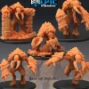 Miniature<Umber Hulk - Miniature Marvels: Airplane Models & Painted Dice