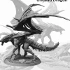 Miniature<Undead Dragon - Miniature Marvels: Airplane Models & Painted Dice