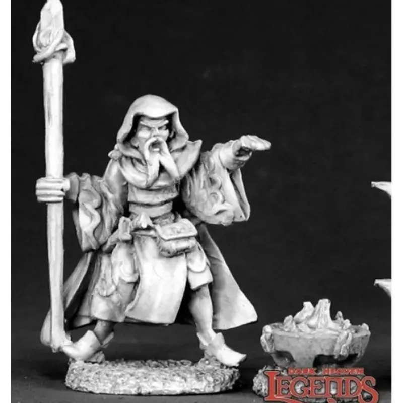Miniature<Vaaron, Fire Sorcerer: Dark Heaven Legends RPR 02561 - Miniature Marvels: Airplane Models & Painted Dice