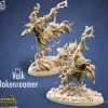 Miniature<Valk Oakenroamer Bundle - Miniature Marvels: Airplane Models & Painted Dice