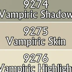 Paint<Vampiric Skintones Colors: MSP Triads RPR 09792 - Miniature Marvels: Airplane Models & Painted Dice