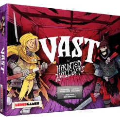 Board Game<Vast: The Haunted Hallways Expansion LED 00007 - Miniature Marvels: Airplane Models & Painted Dice