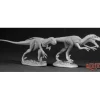 Miniature<Velociraptors (2): Dark Heaven Legends RPR 03021 - Miniature Marvels: Airplane Models & Painted Dice