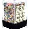Dice<Vibrant / Brown: Festive 36d6 12mm Dice Block CHX 27841 - Miniature Marvels: Airplane Models & Painted Dice