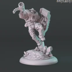 Miniature<Vindicator - Miniature Marvels: Airplane Models & Painted Dice