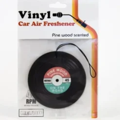 Egpull<Vinyl Record Music Car Air Freshener (Pine Wood Scent) Fun Retro Look! - Miniature Marvels: Airplane Models & Painted Dice