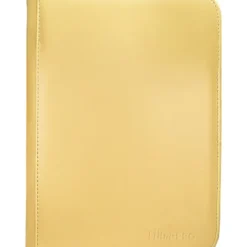 Accessories<Vivid 4-Pocket Zippered PRO-Binder: Yellow - Miniature Marvels: Airplane Models & Painted Dice