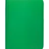 Accessories<Vivid 4-Pocket Zippered PRO-Binder: Green - Miniature Marvels: Airplane Models & Painted Dice