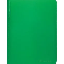Accessories<Vivid 4-Pocket Zippered PRO-Binder: Green - Miniature Marvels: Airplane Models & Painted Dice