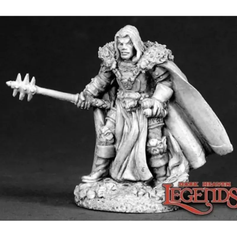 Miniature<Vlad Evil Cleric: Dark Heaven Legends RPR 02569 - Miniature Marvels: Airplane Models & Painted Dice