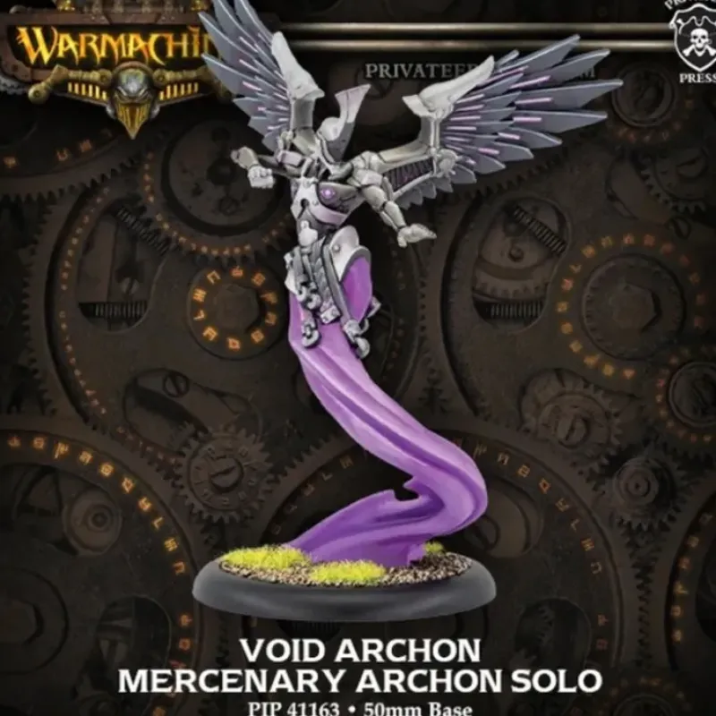Miniature<Void Archon: Warmachine Mercenaries - Solo PIP 41163 - Miniature Marvels: Airplane Models & Painted Dice