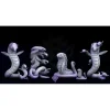 Miniature<Vulture Wurm Set - Miniature Marvels: Airplane Models & Painted Dice
