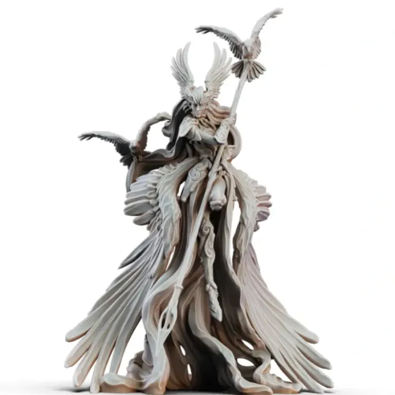 Miniature<Vus Spear Maiden To Morrigan - Miniature Marvels: Airplane Models & Painted Dice