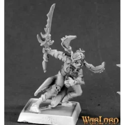 Miniature<Vysa, Darkspawn Captain: Warlord RPR 14538 - Miniature Marvels: Airplane Models & Painted Dice