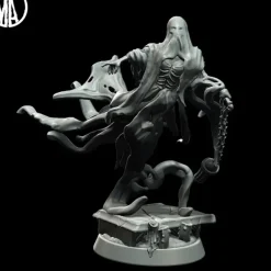 Miniature<Wailing Hag Flying - Miniature Marvels: Airplane Models & Painted Dice