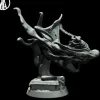 Miniature<Wailing Hag Swooping - Miniature Marvels: Airplane Models & Painted Dice