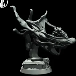 Miniature<Wailing Hag Swooping - Miniature Marvels: Airplane Models & Painted Dice
