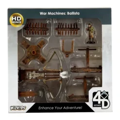 Miniature<War Machines - Ballista: WarLock Tiles - WizKids 4D Settings WZK 75003 - Miniature Marvels: Airplane Models & Painted Dice