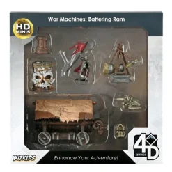 Miniature<War Machines - Battering Ram: WizKids 4D Settings WZK 75005 - Miniature Marvels: Airplane Models & Painted Dice