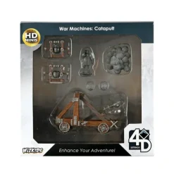 Miniature<War Machines - Catapult: WizKids 4D Settings WZK 75004 - Miniature Marvels: Airplane Models & Painted Dice