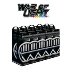 Miniature<War of Light (Booster Brick): DC Comics HeroClix WZK 71195 - Miniature Marvels: Airplane Models & Painted Dice