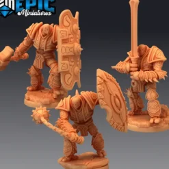 Miniature<War-Construct Juggernaut Set - Miniature Marvels: Airplane Models & Painted Dice